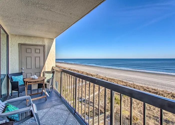 Luxury Myrtle Beach Condo Oceanfront With Hot Tub!
