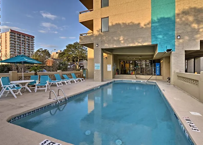 Myrtle Beach Condo With Ocean Views - Walk To Beach!