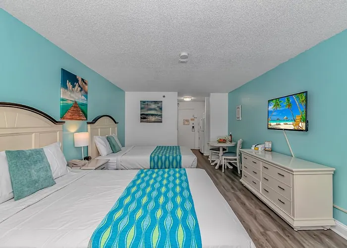 Beautifully Updated Double Queen Suite! Sea Mist Resort 50402 - Perfect For 2-4 Guests!