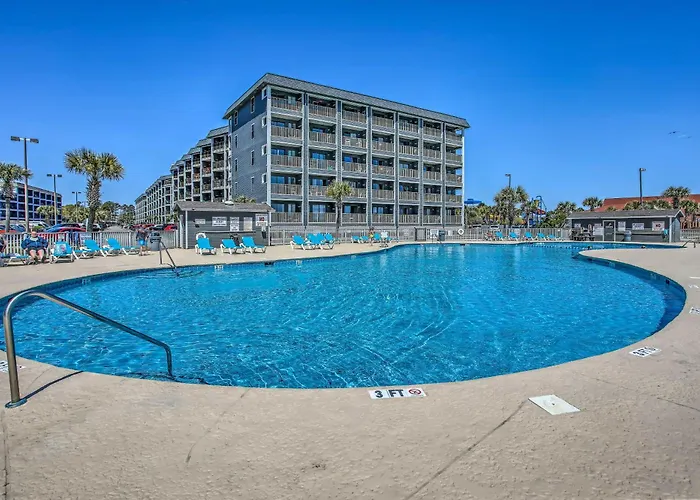 Oceanfront Myrtle Beach Condo With Resort Amenities!