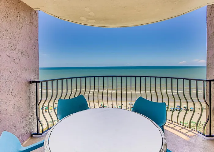 Myrtle Beach Oceanfront Condo With Covered Balcony!