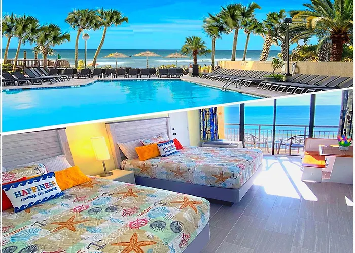 New ! Unique Oceanfront Condo At Ocean Reef Resort-Free Parking - Amazing Pools