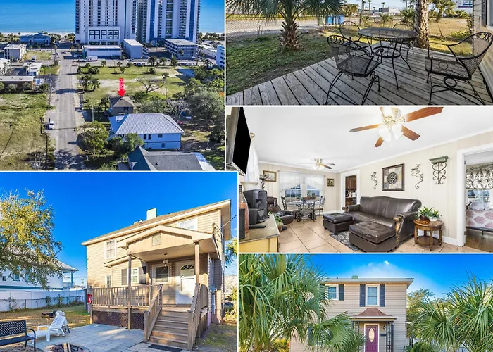 Dazzling Centrally Located Ocean View W 2 Kings, Huge Private Yard, 2 Decks, Firepit, Bbq