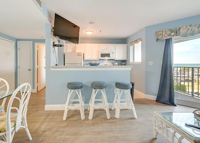 Myrtle Beach Resort Condo With Pool - Walk To Beach!