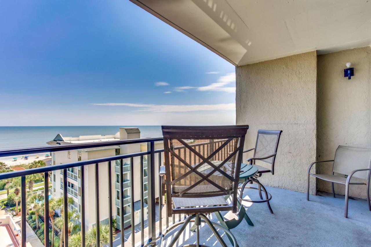 Scenic Views From The Balcony At Ocean Forest Plaza Apartment Myrtle Beach