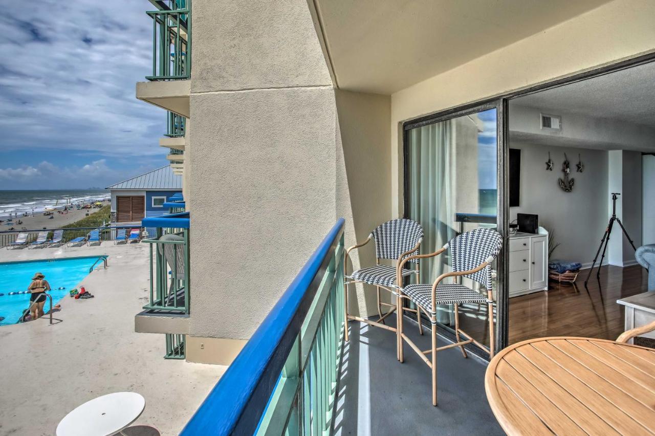 North Myrtle Oceanfront With Pool! Apartment *