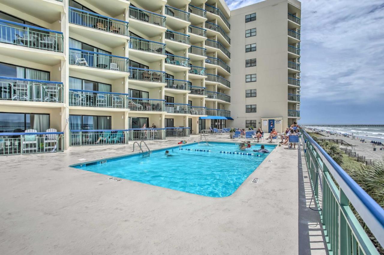 Apartment North Myrtle Oceanfront With Pool!