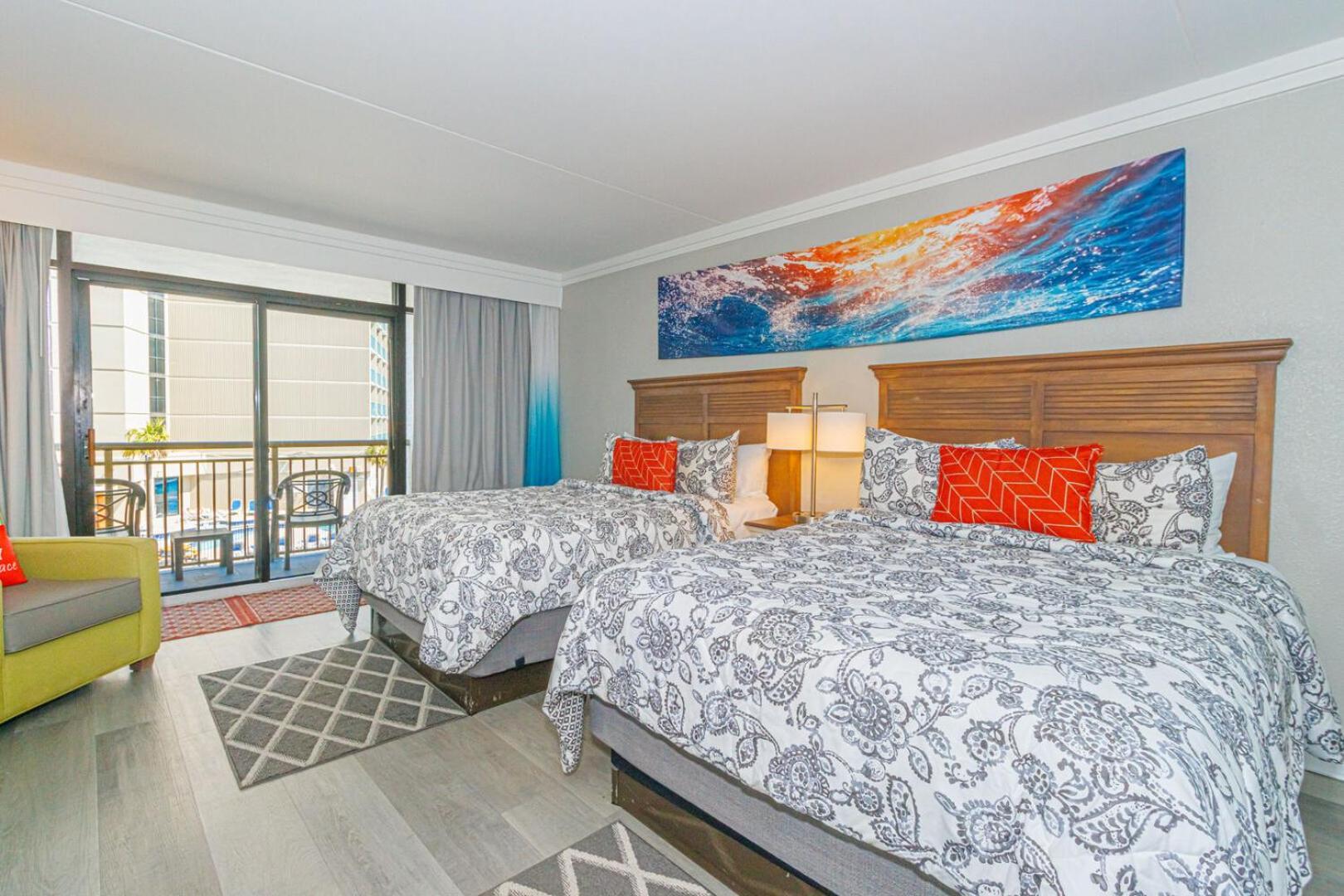 Immaculate Ocean View Double Queen Suite! Beautifully Upgraded!-grande Cayman Unit 316 Holiday home Myrtle Beach