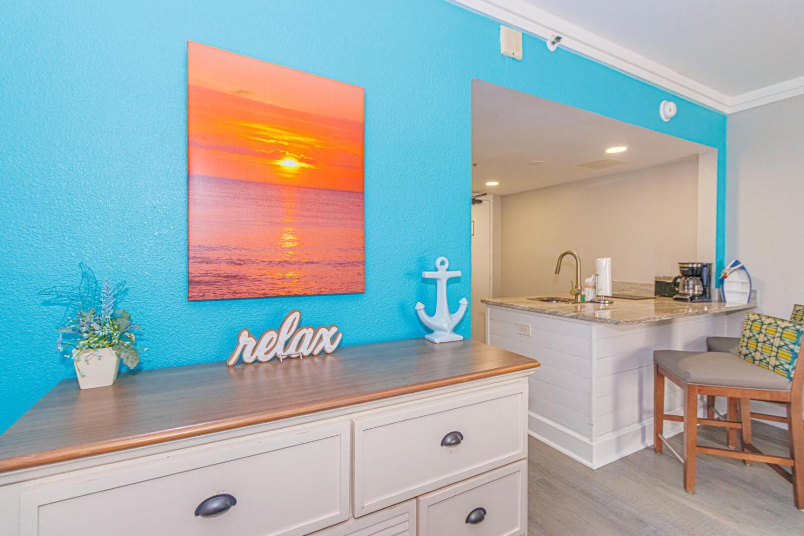 Holiday home Immaculate Ocean View Double Queen Suite! Beautifully Upgraded!-grande Cayman Unit 316