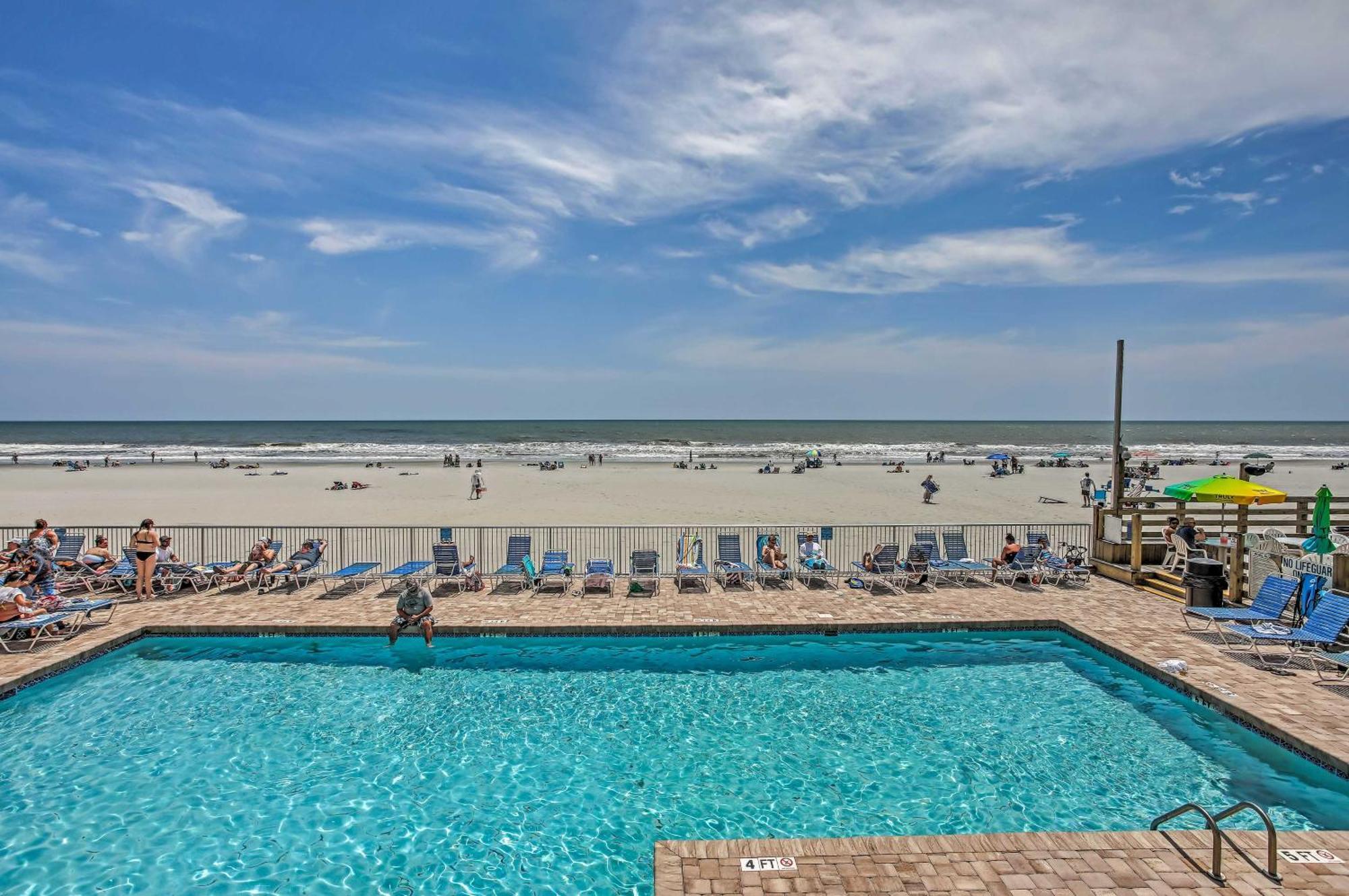 Oceanfront Myrtle With Pool Access! Apartment Myrtle Beach