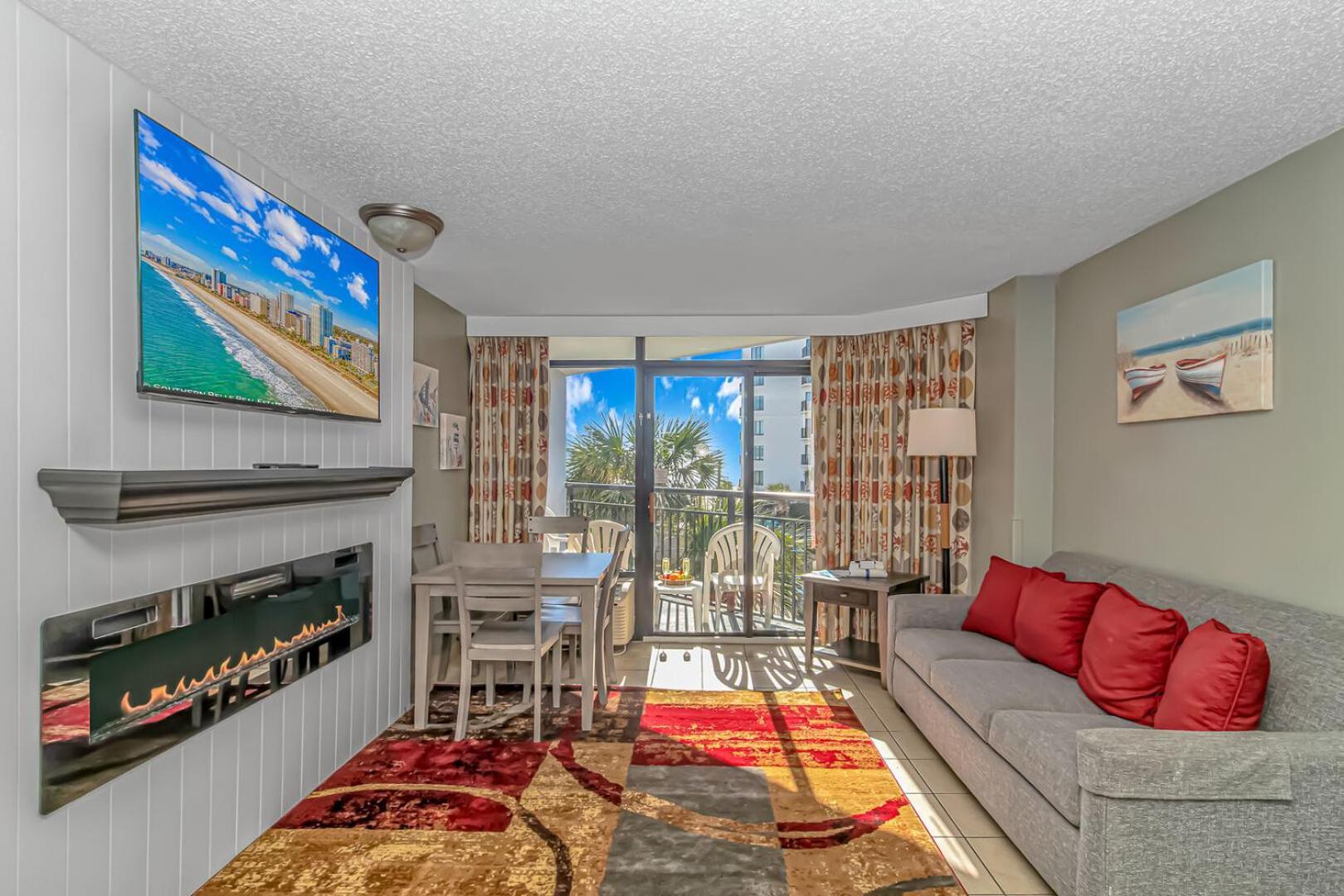 Oceanview 1 Bedroom Suite! Landmark 348! Perfect For 6 Guests!
