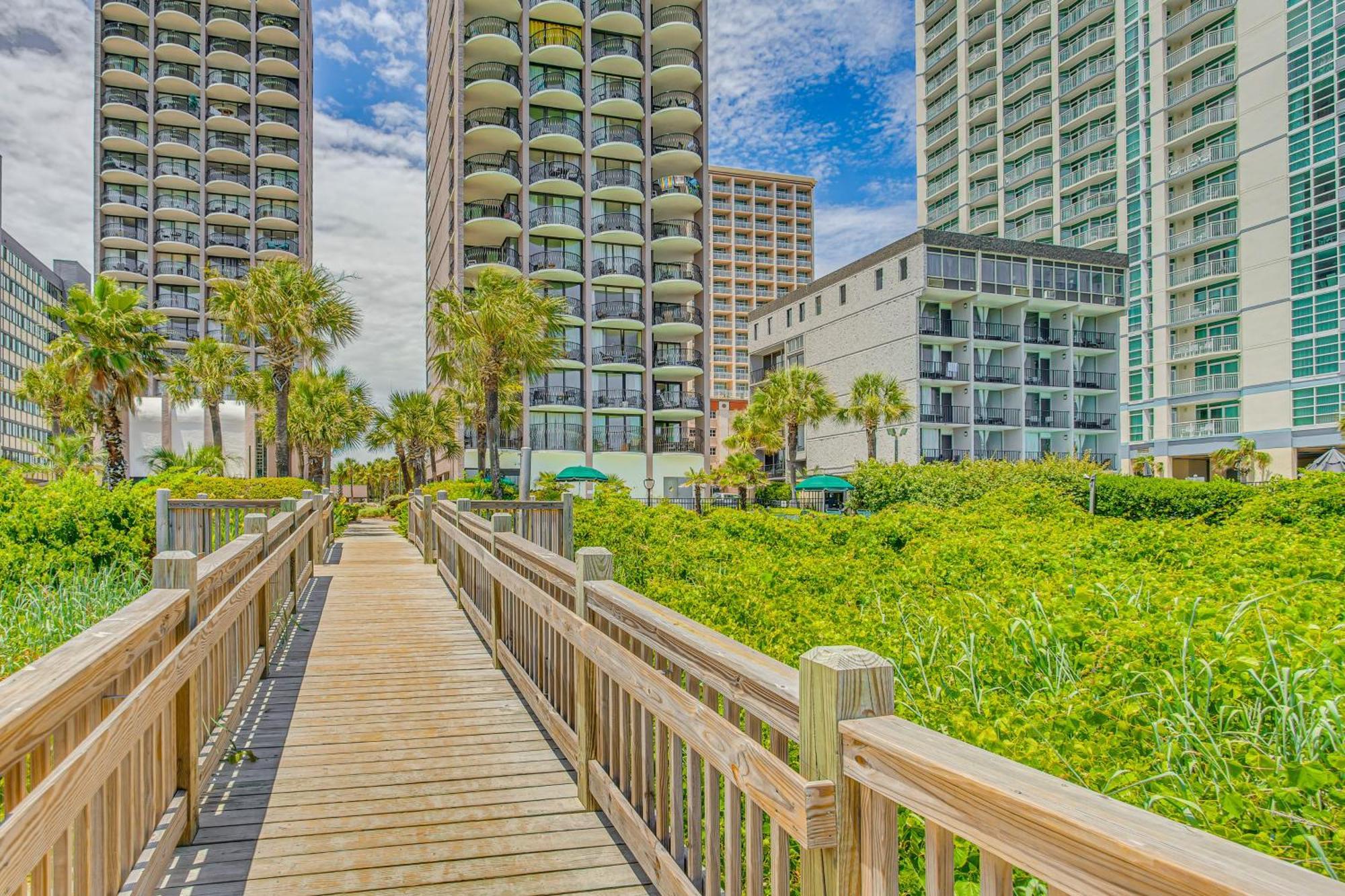 Apartment Myrtle Oceanfront With Covered Balcony! *