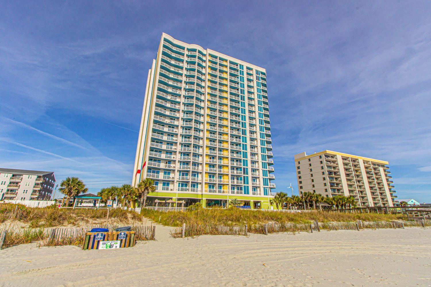 Apartment Towers On The Grove 724 Direct Oceanfront Sleeps 6 Guests Myrtle Beach