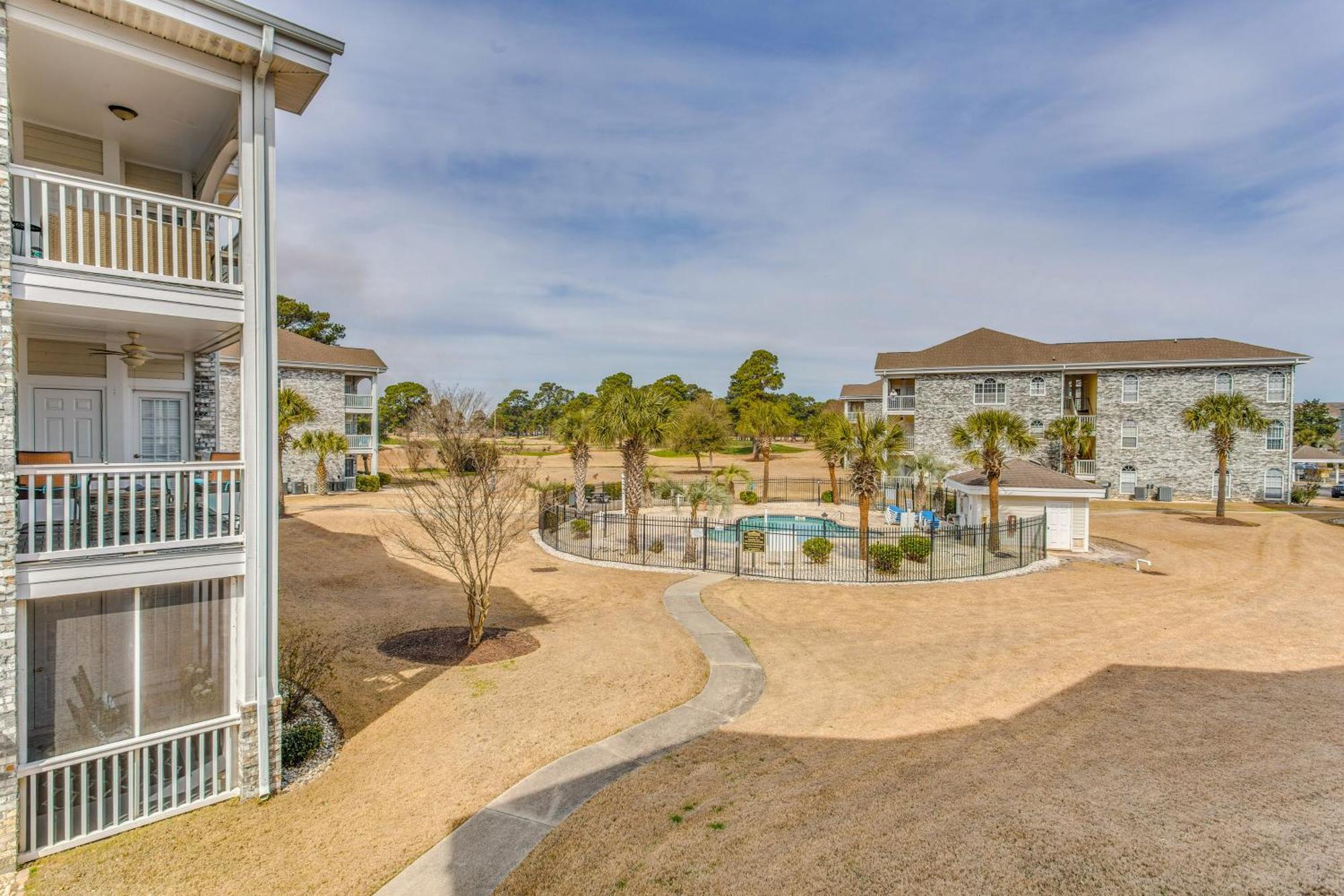 Pet-friendly Myrtle Escape With Pool Views! * Myrtle Beach