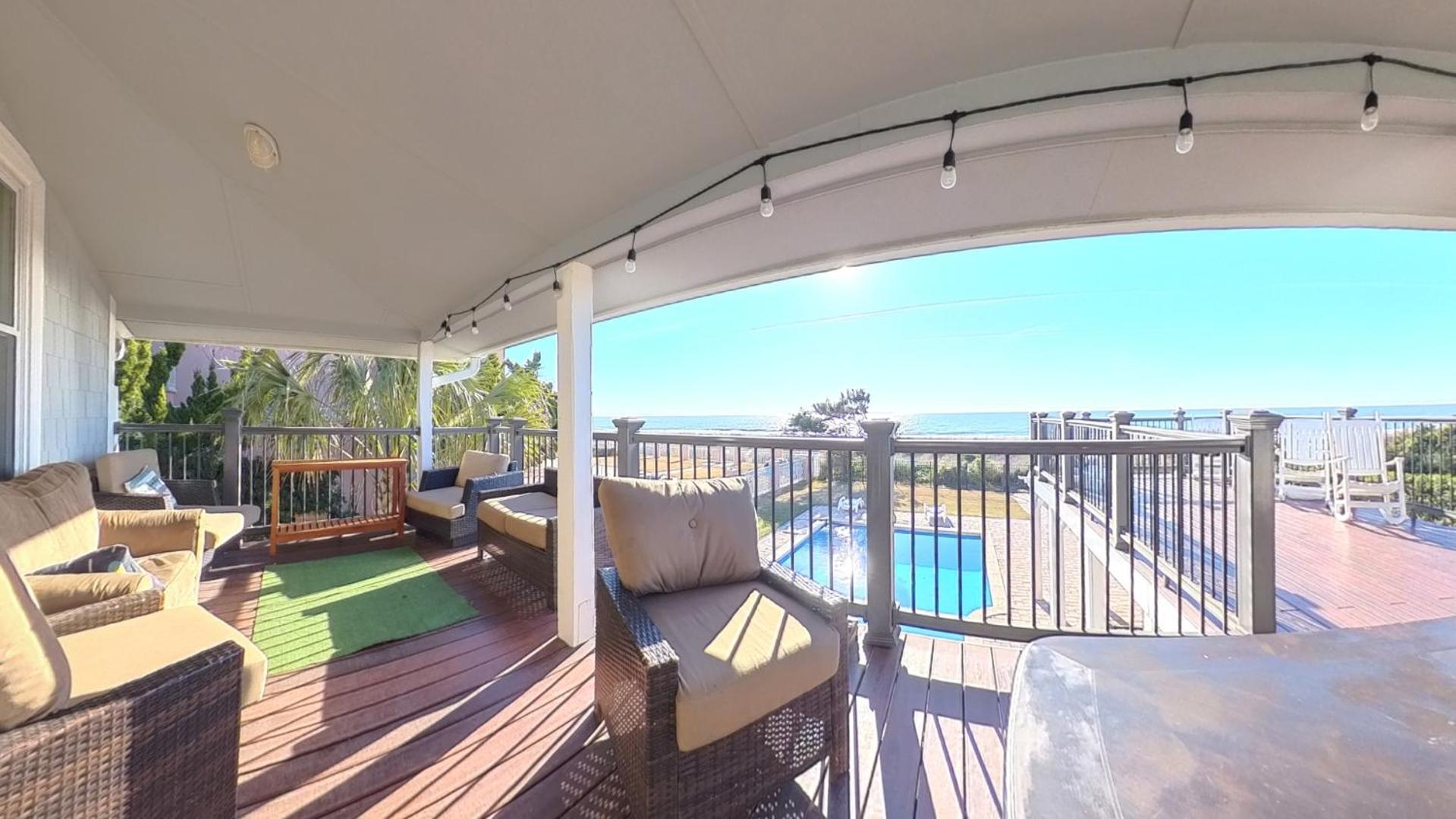 Holiday home Posh Oceanfront Oasis: Private Pool, & Game *