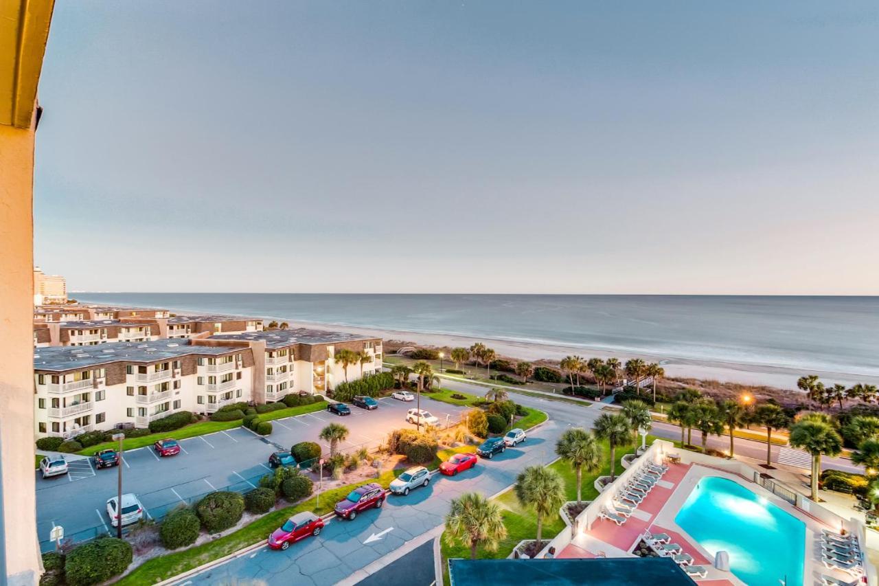 Scenic Views From The Balcony At Ocean Forest Plaza Myrtle Beach