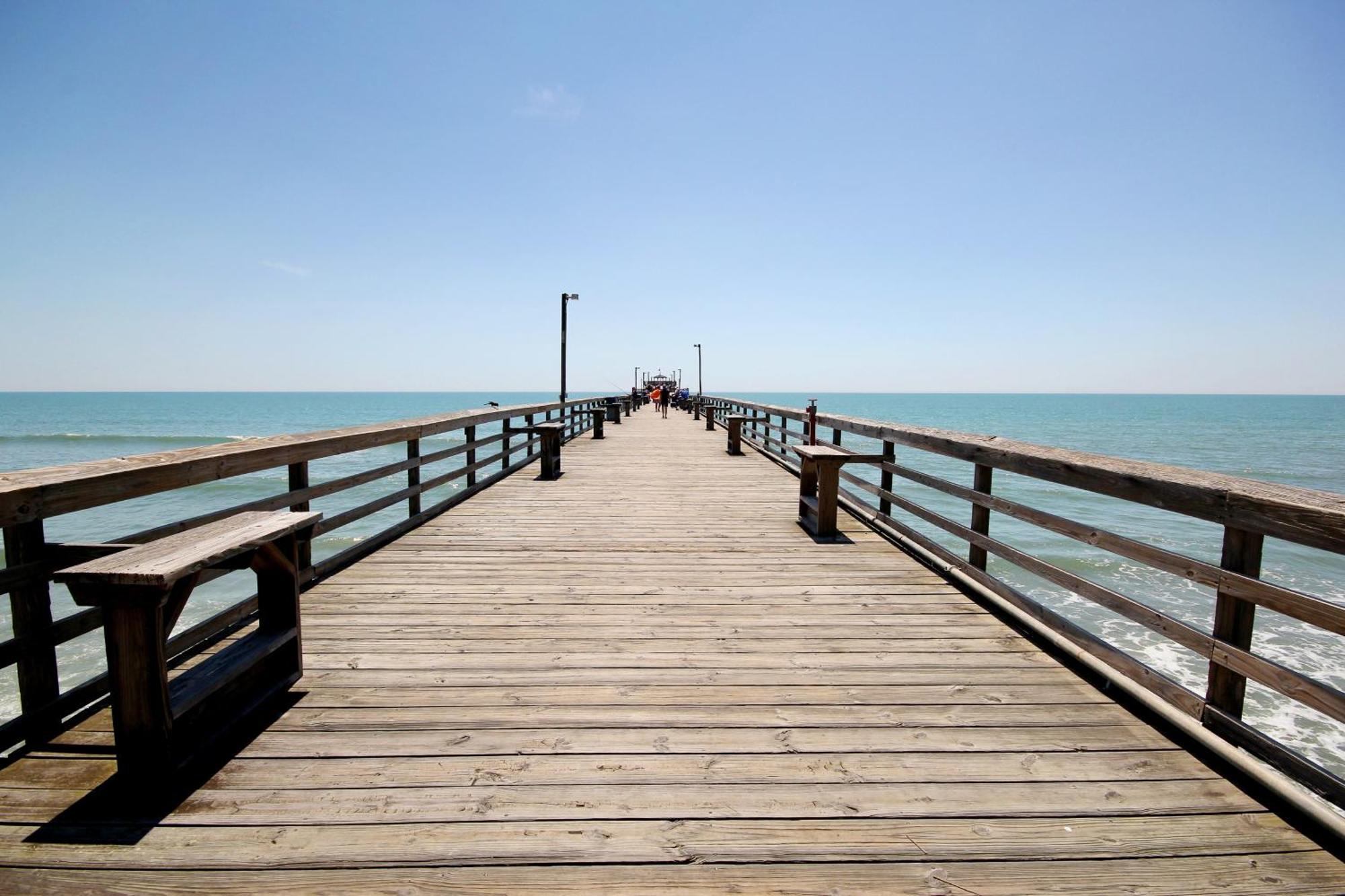 Sunrise Tides At The Cherry Grove Pier Apartment