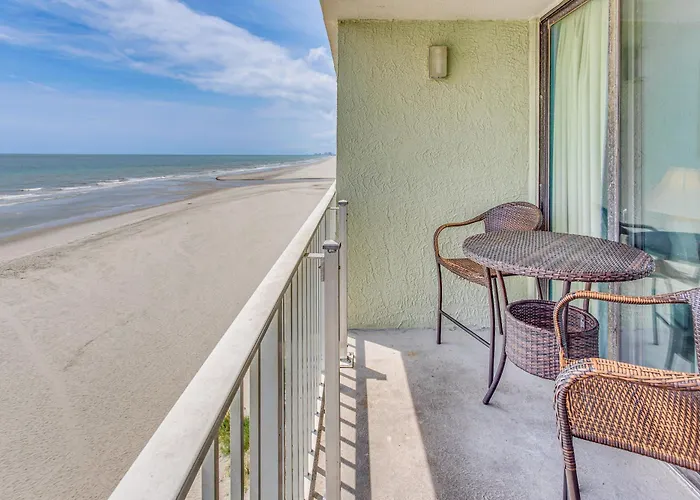 Myrtle Beach Oceanfront Condo With Resort Perks!